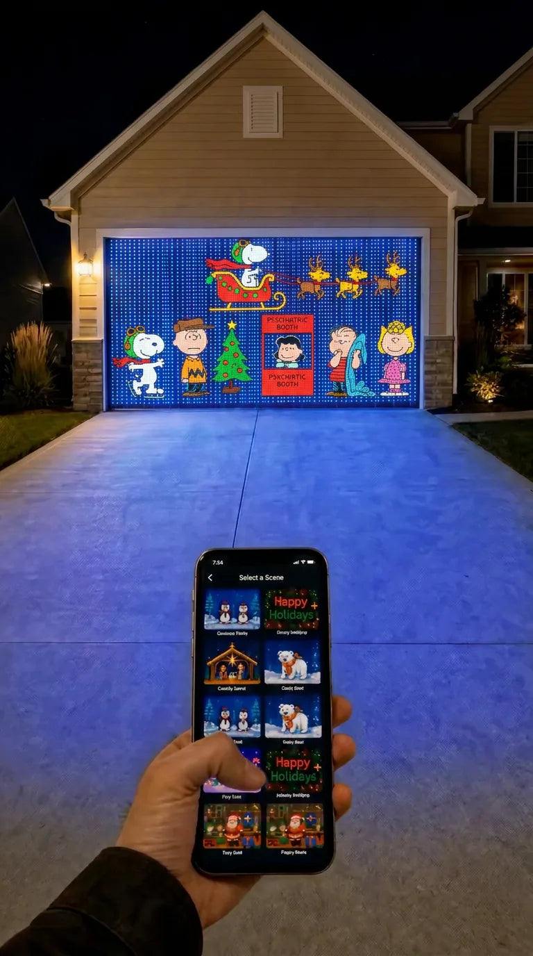 Snoopy & Woodstock Holiday String Lights