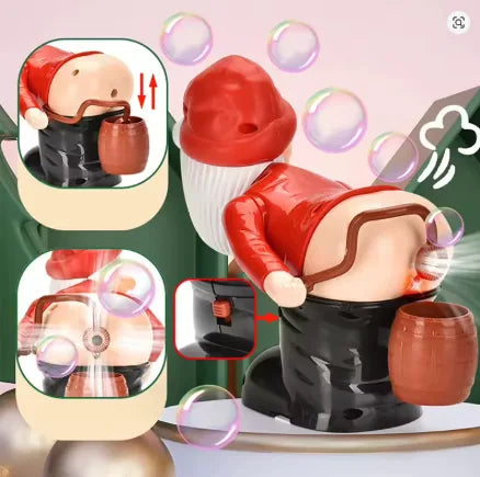 Santa Farting Bubble Machine