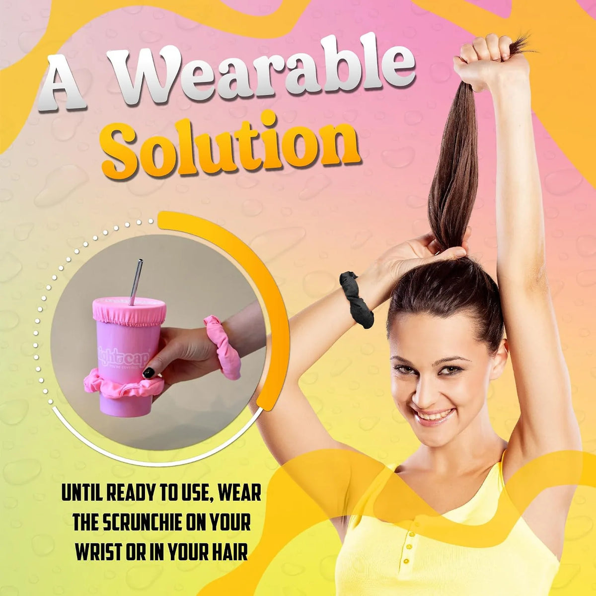 Drink Cover Scrunchie