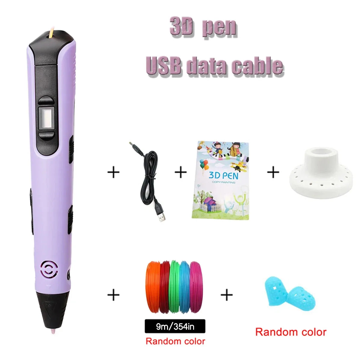 3D Printing Pen with PLA Filaments