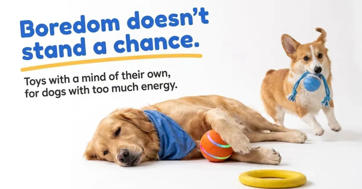 Interactive Self-Moving Dog Toy