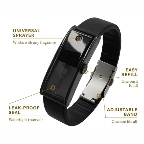 Aromatherapy Refillable Perfume Bracelet
