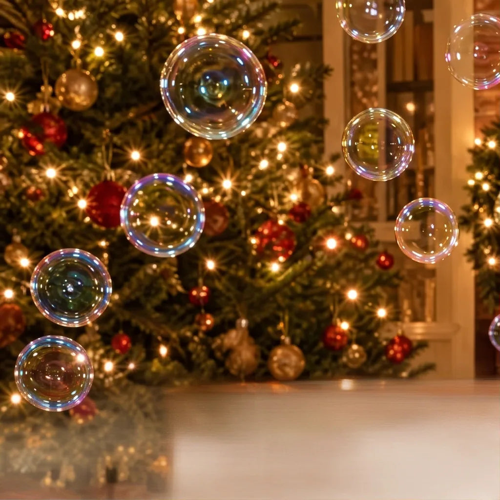 PlopmasSanta™ Bubble Blowing Santa