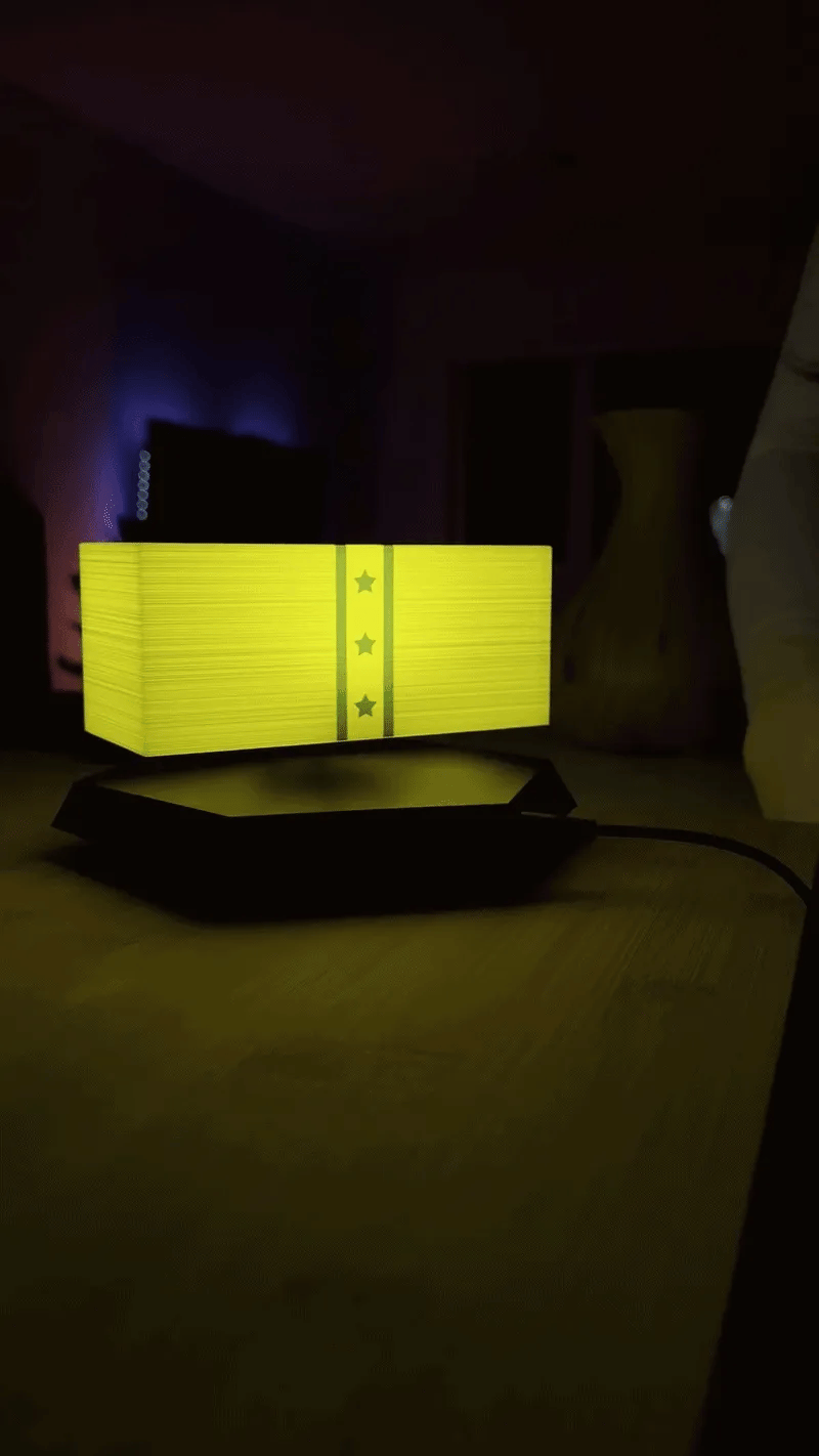 Magnetic Levitating Money Lamp