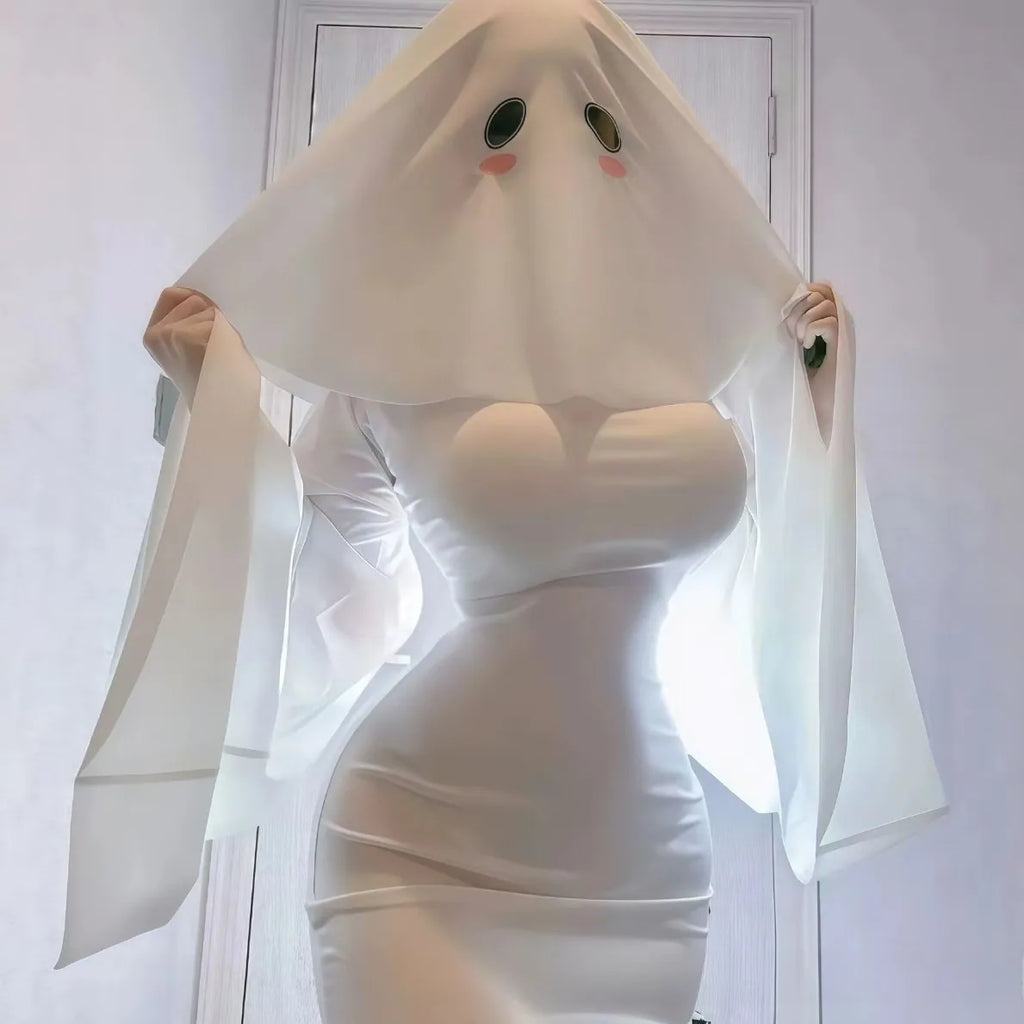 Ice Silk Ghost Long Dress