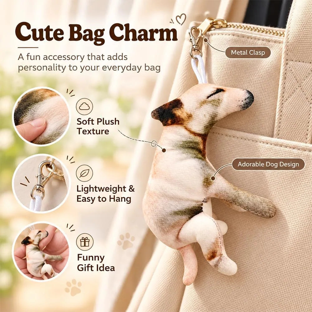 Pooping Dog Throw Pillow