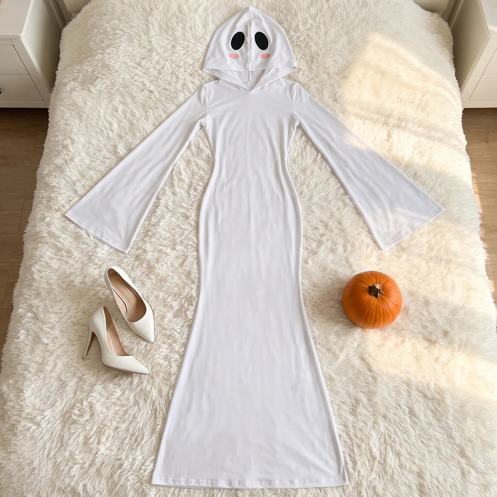 Ice Silk Ghost Long Dress