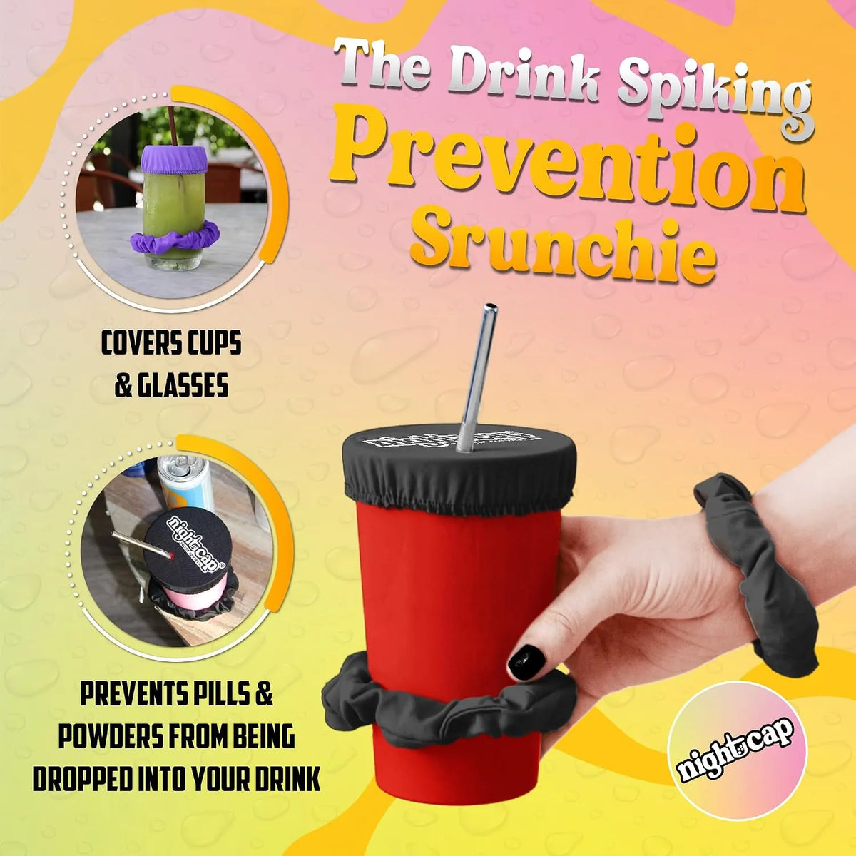Drink Cover Scrunchie