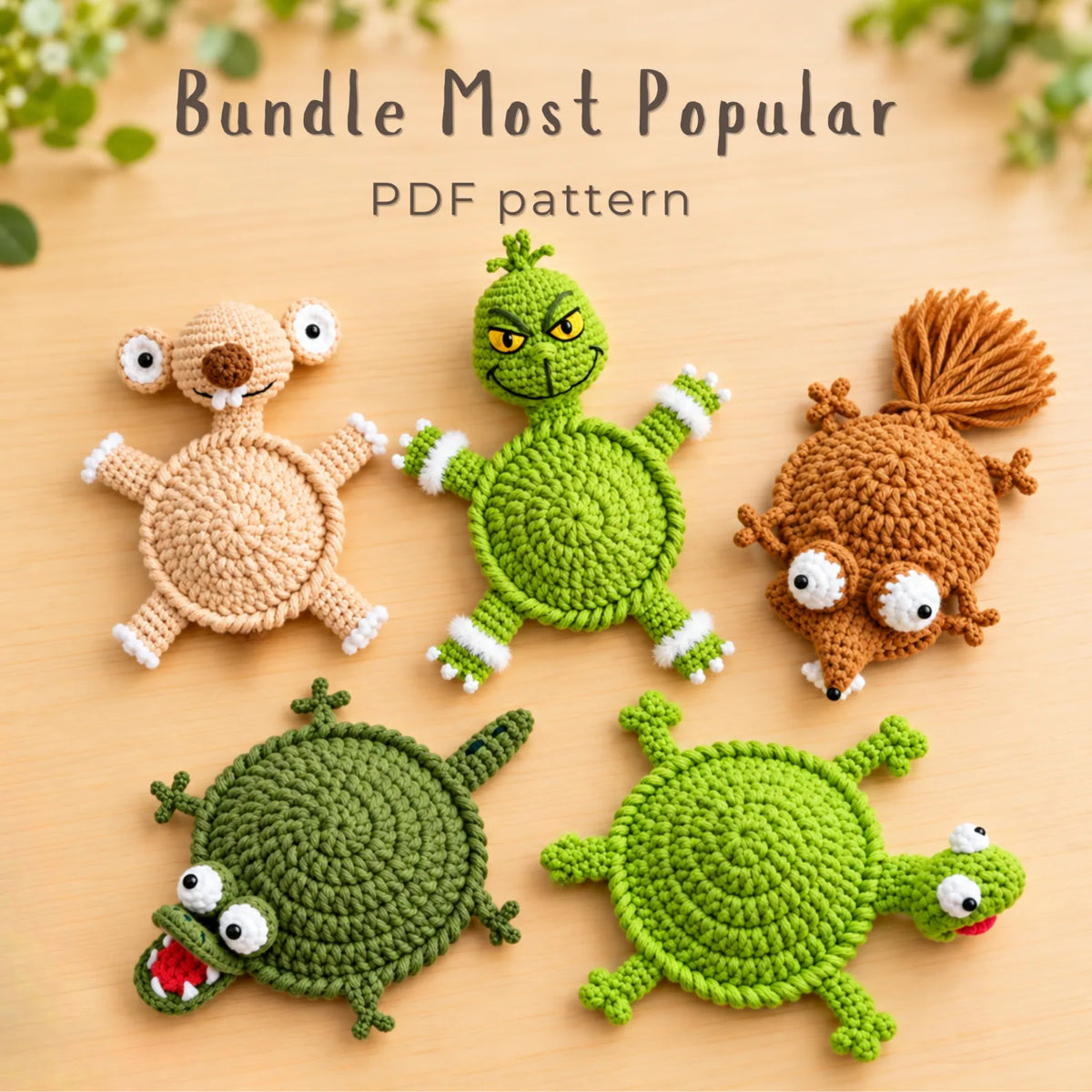 Bundle Coaster Crochet Pattern