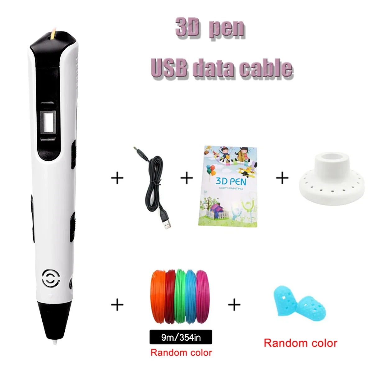 3D Printing Pen with PLA Filaments