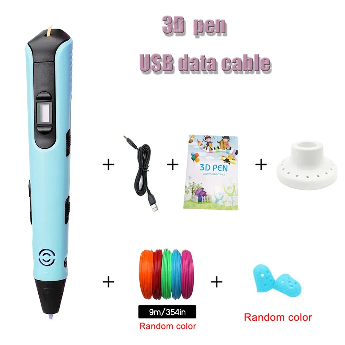 3D Printing Pen with PLA Filaments