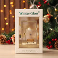 Motorized Snowfall Tabletop Holiday Lamp