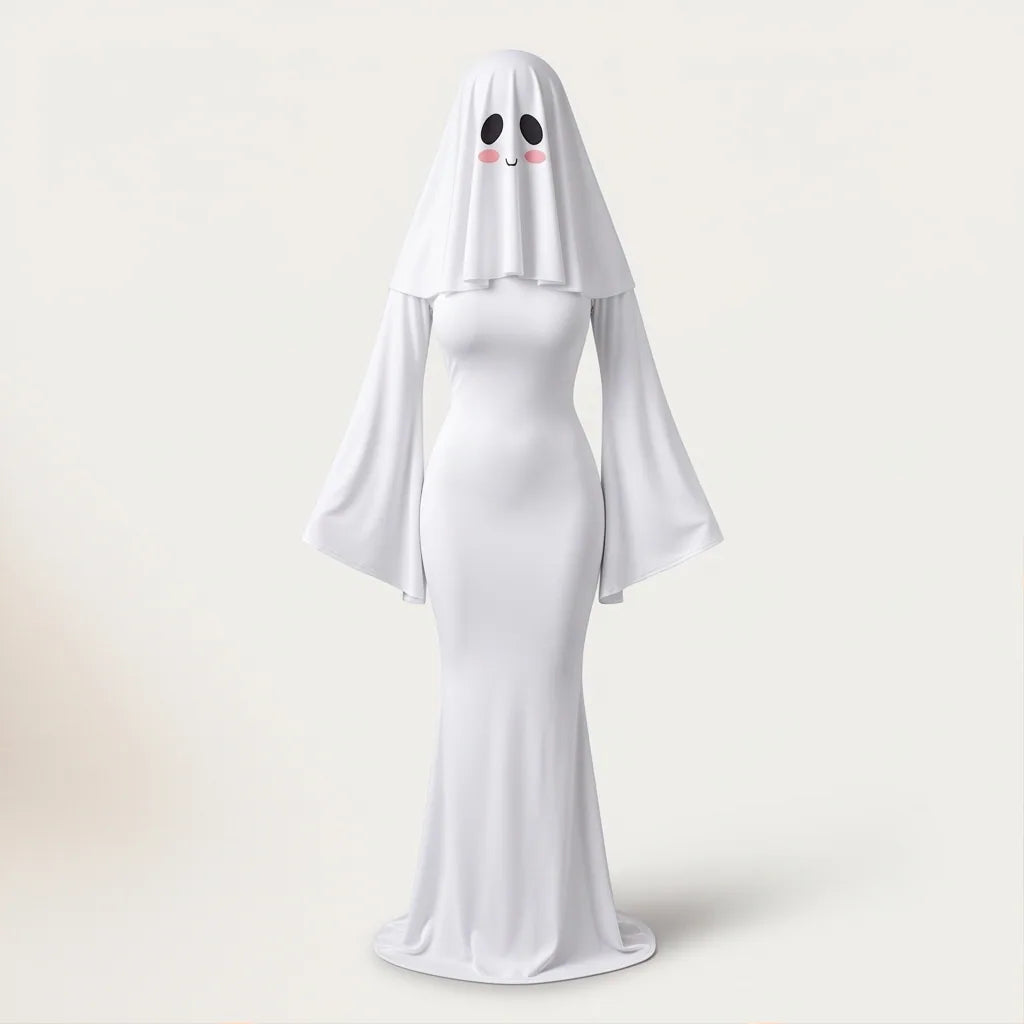 Ice Silk Ghost Long Dress