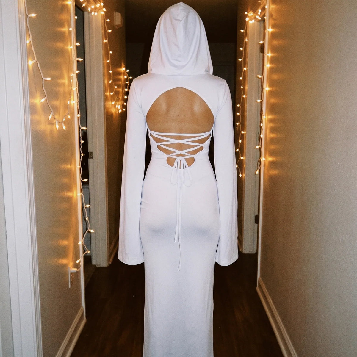 Ice Silk Ghost Long Dress