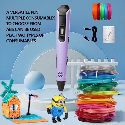 3D Printing Pen with PLA Filaments