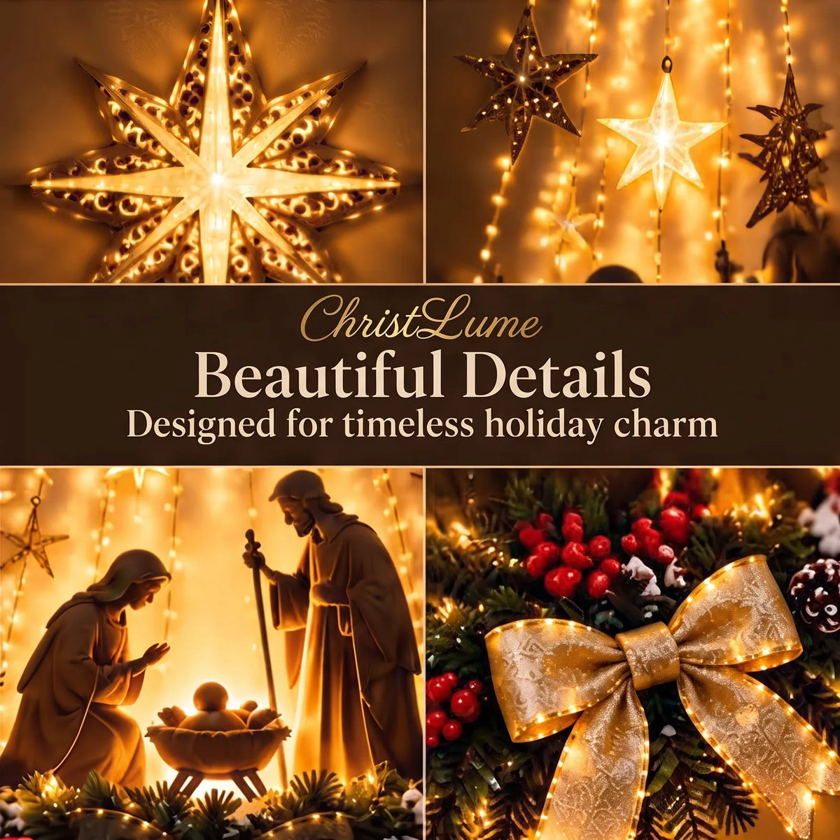 Nativity Scene LED Holiday Light