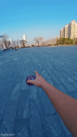 LED Glowing Flying Orb