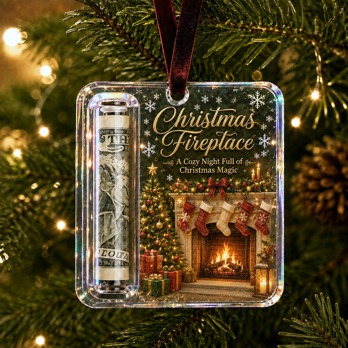 Christmas Cash Gift Ornament - Keepsake Money Gift