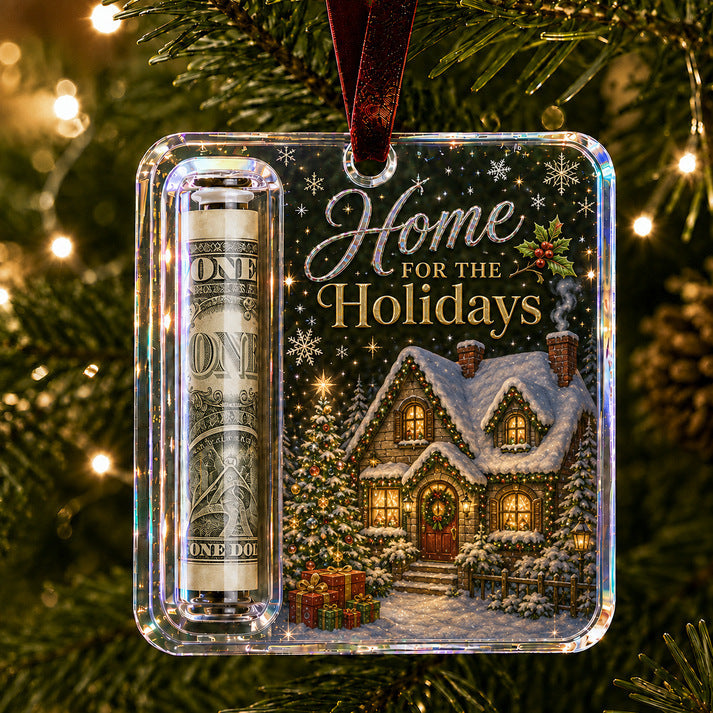 Christmas Cash Gift Ornament - Keepsake Money Gift