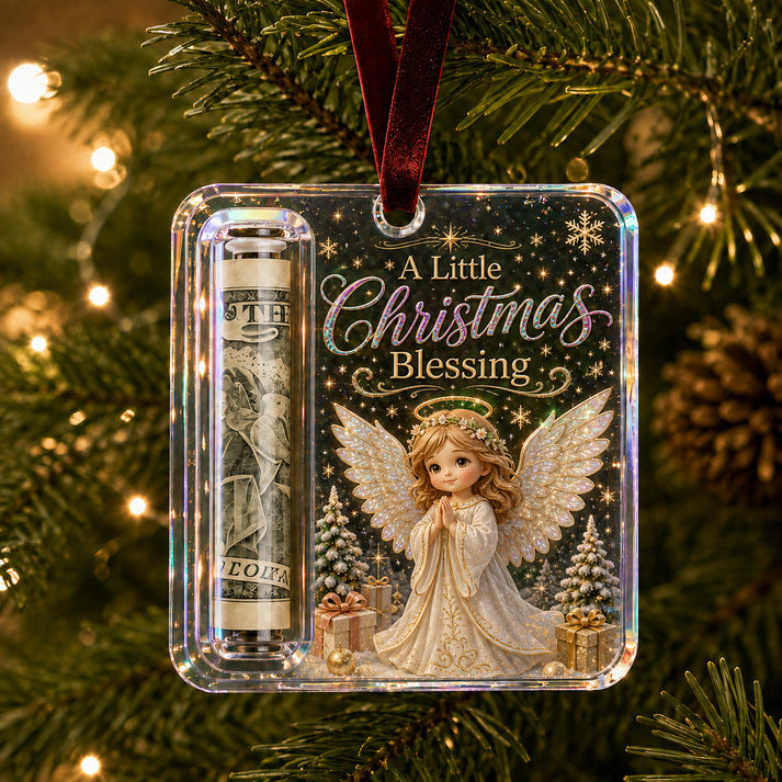 Christmas Cash Gift Ornament - Keepsake Money Gift