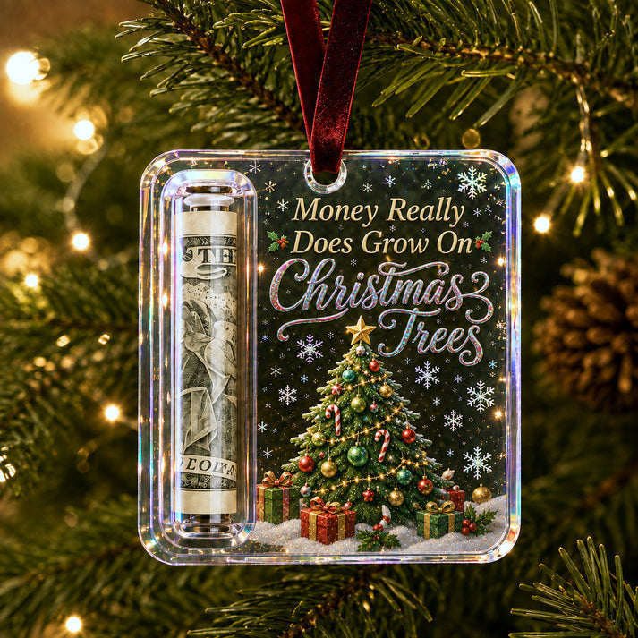 Christmas Cash Gift Ornament - Keepsake Money Gift