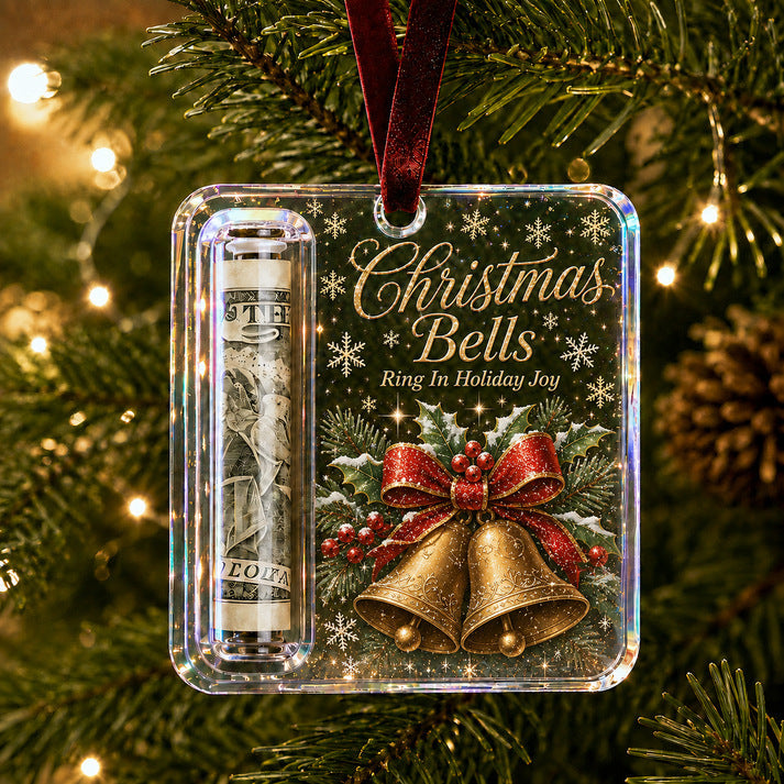 Christmas Cash Gift Ornament - Keepsake Money Gift