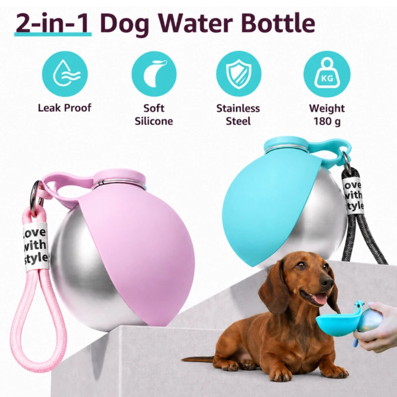 Leak-Proof Portable Dog Water Bottle