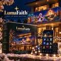 Pixel Art LED Curtain Lights