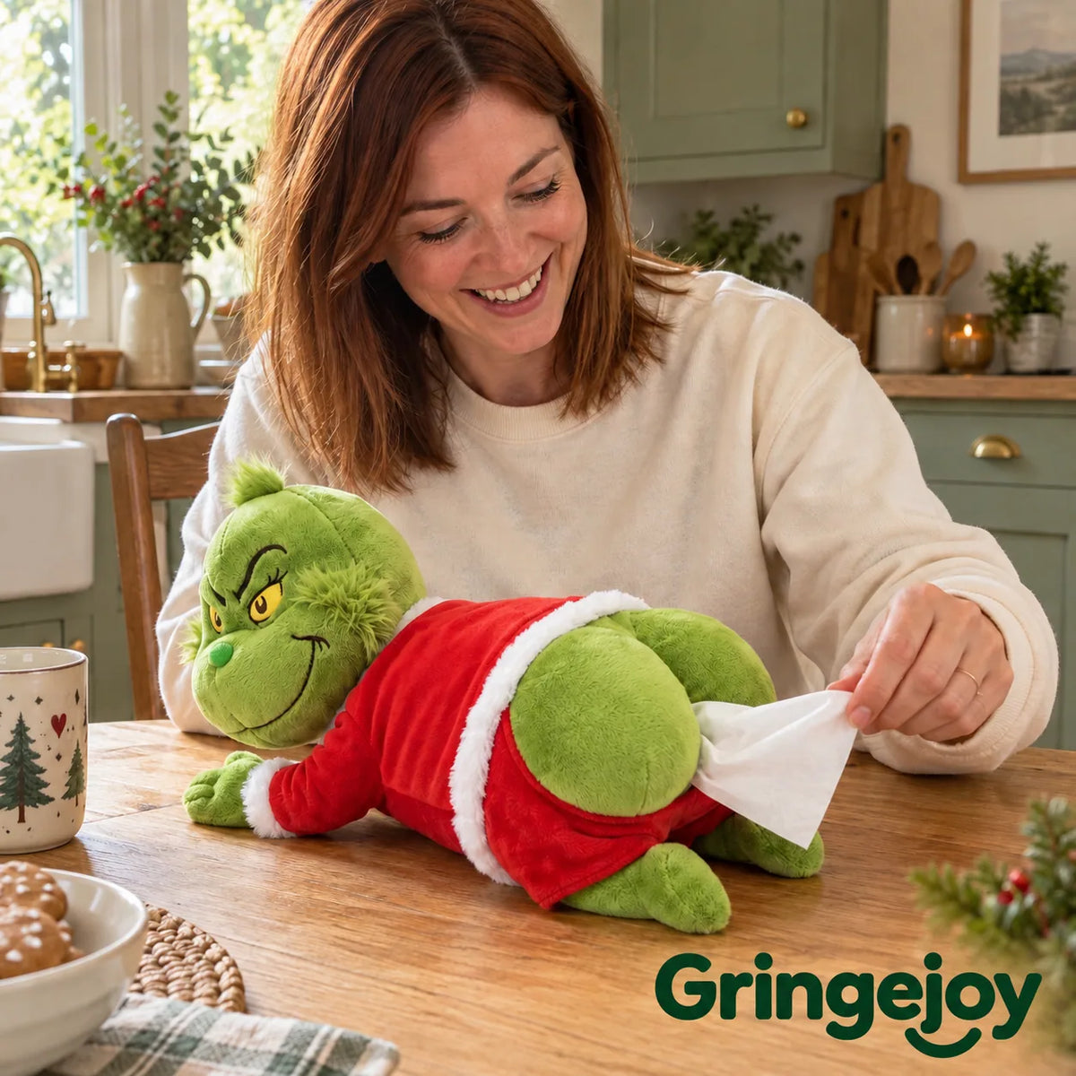 Plush Animal Rear Tissue Dispenser