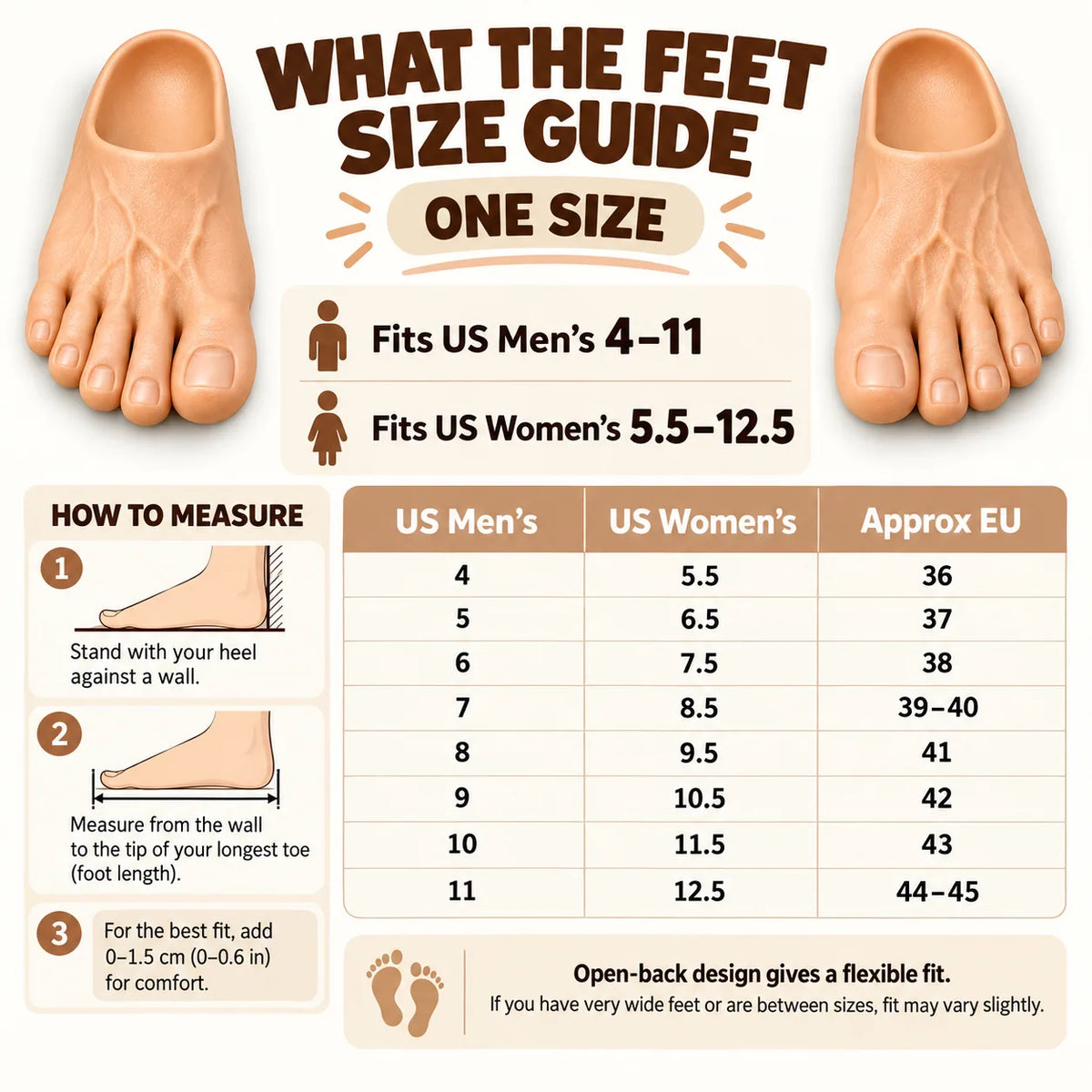 Bare Foot Novelty Slip-On Sandals