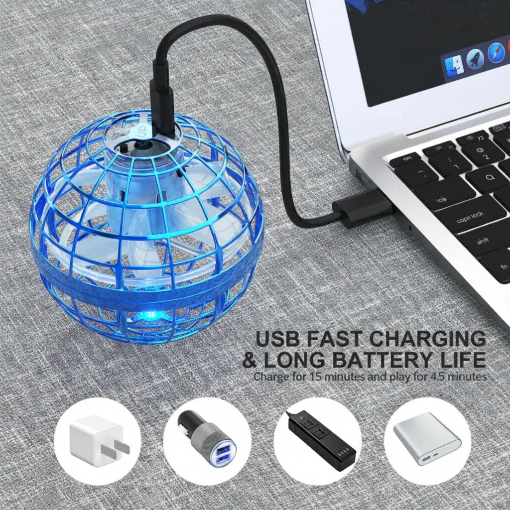 LED Glowing Flying Orb