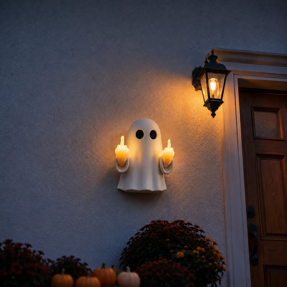 Spooky Glow Hand LED Wall Light