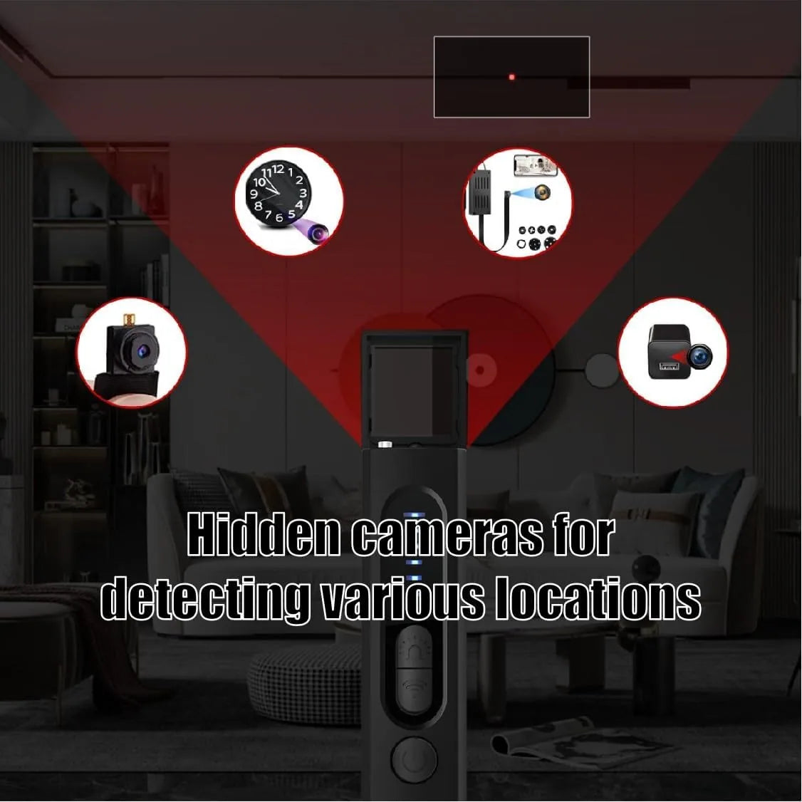 Anti-Spy RF Wireless Camera Detector