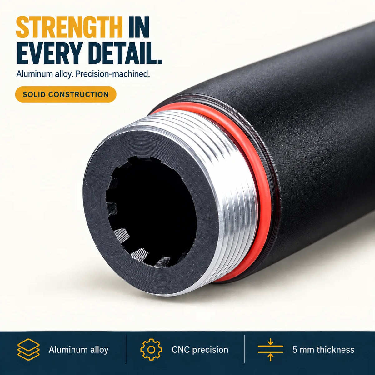Tactical Aluminum Bat Flashlight