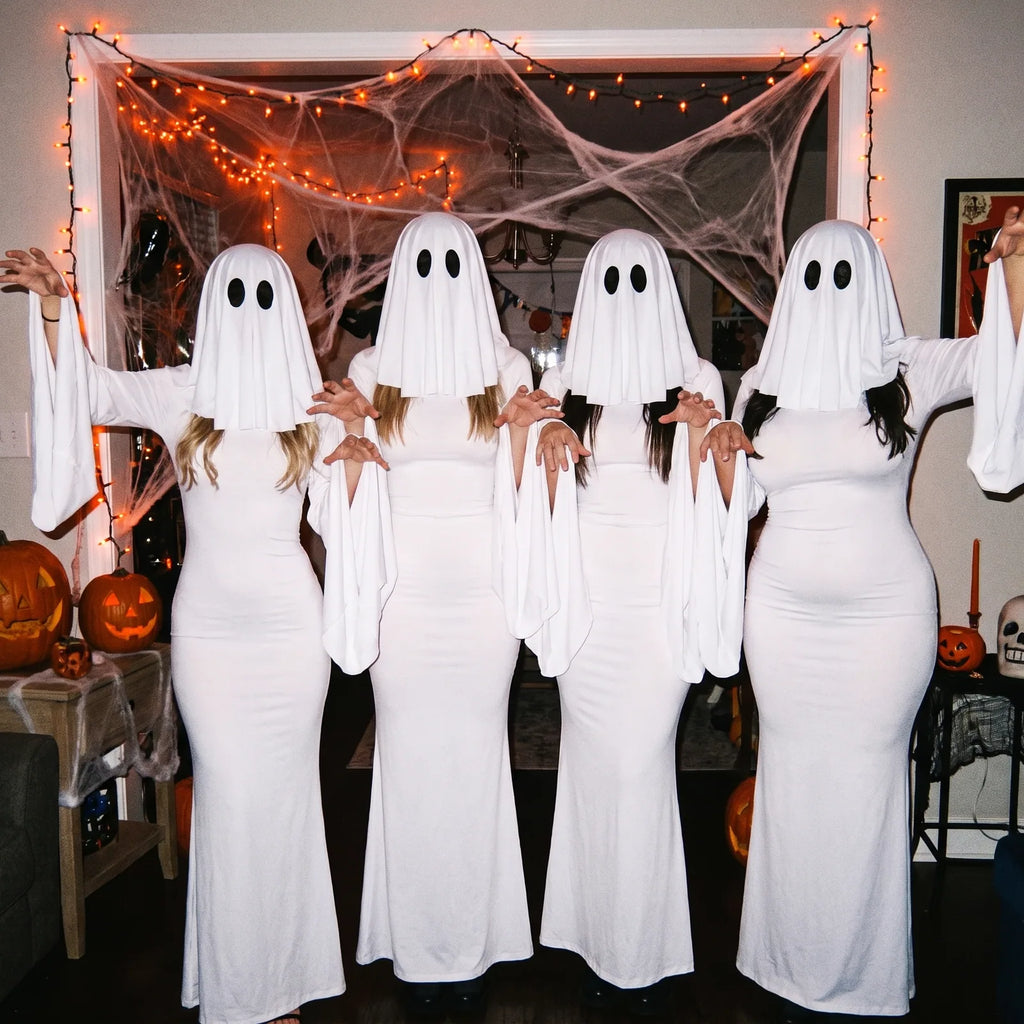 Ice Silk Ghost Long Dress