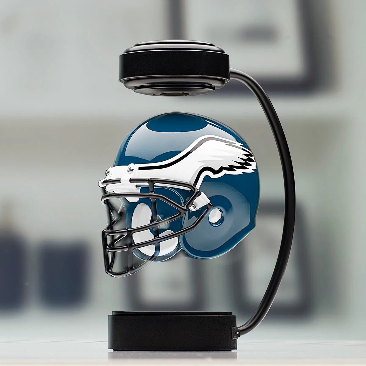 Levitating NFL Helmet Desk Display