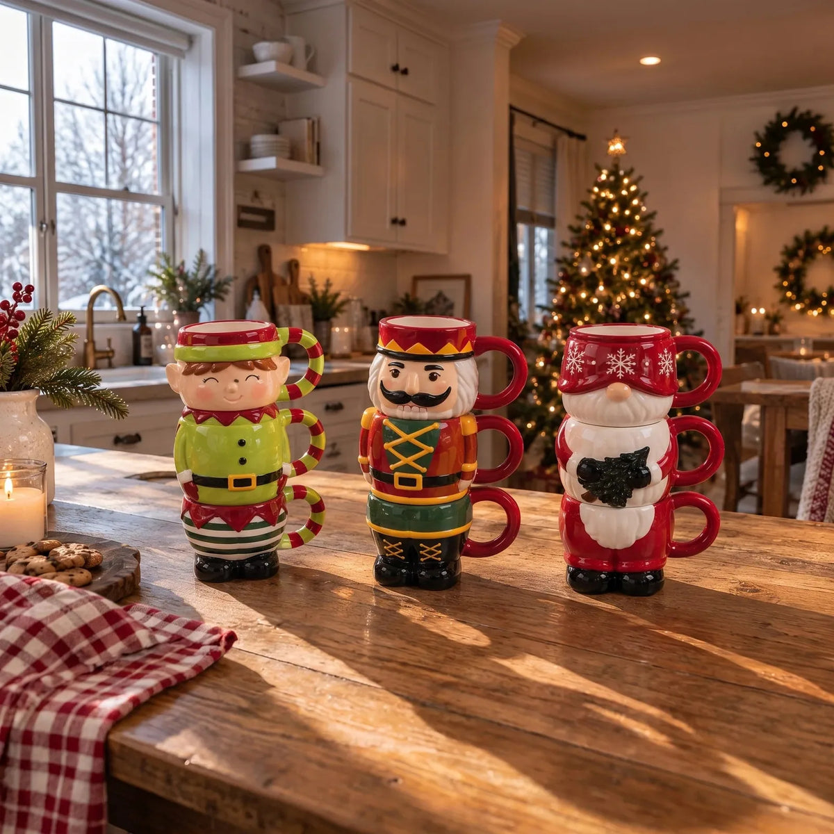 Holiday Character Mug Topper