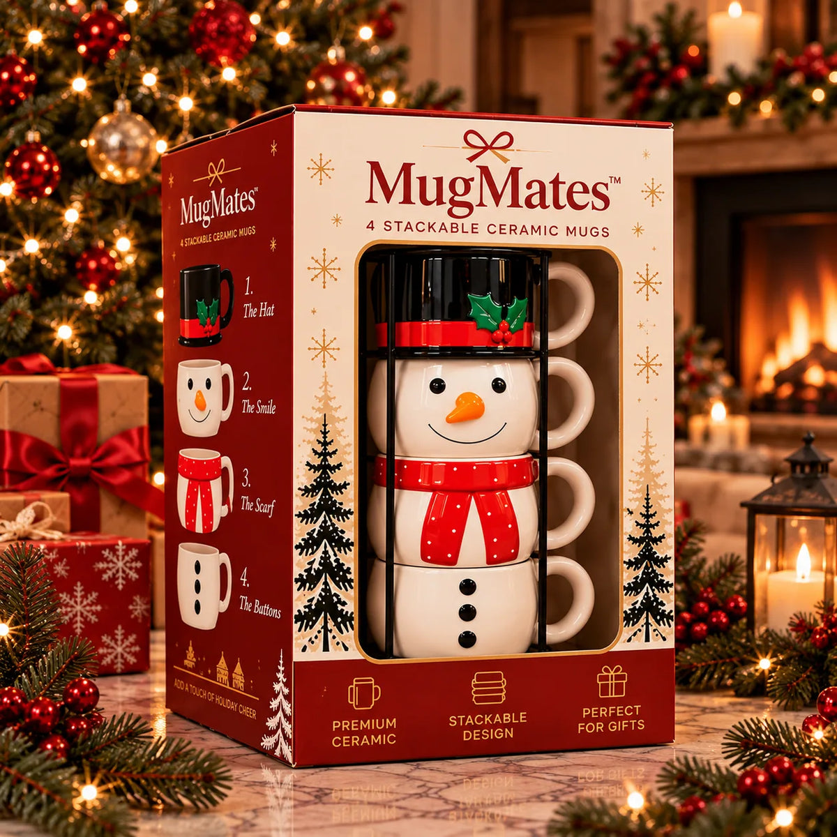 Holiday Character Mug Topper